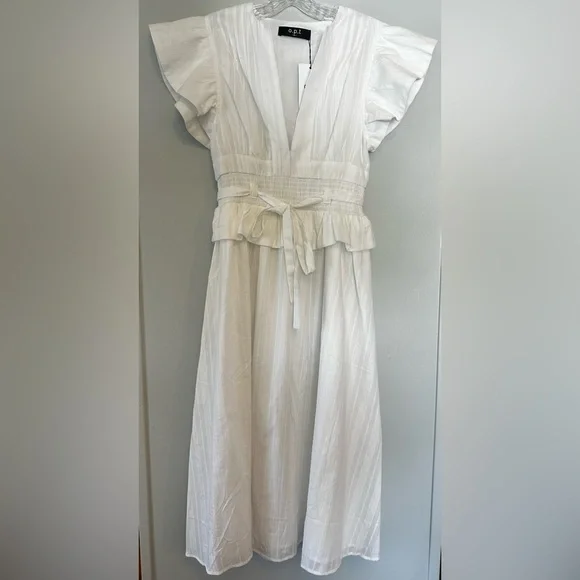 o.p.t Martine Cotton Dress Medium - Picture 5 of 11